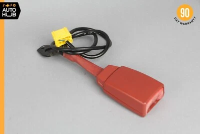 03-06 Mercedes R230 SL55 SL500 hebilla de cinturón de seguridad izquierda o derecha roja 2308600069 OEM Foto 1 de 4