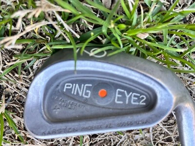PING Eye 2 Orange Dot Single 9 Iron ZZ LIte Stiff Steel Golf Club Karsten Men RH - Image 1 of 4