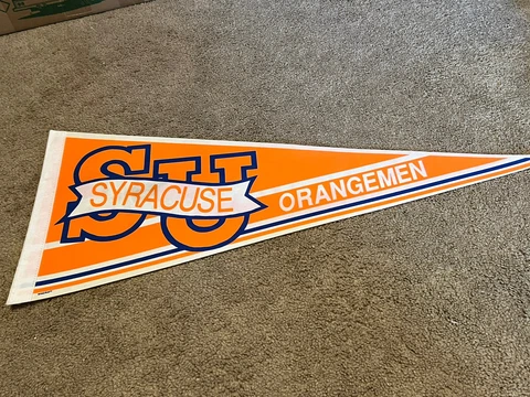 SYRACUSE ORANGEMEN NCAA VINTAGE FELT PENNANT Full Size Cover