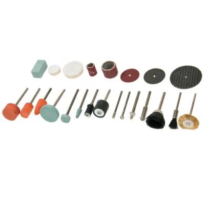 100 tlg Bohrmaschinen Zubehör Set Schleifrolle Polierset Modellbau Bohrer - Bild 1 von 3