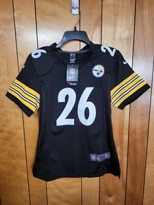 Pittsburgh Steelers Jersey WOMENS LARGE Nike On Field #26 BELL New NFL A1 - Picture 1 of 7