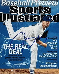 James Shields Signed Autographed 8x10 Photo Kansas City Royals MLB Baseball Auto - Picture 1 of 1