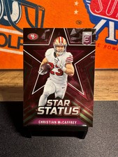 Christian McCaffrey 2023 Panini Elite Star Status Card No. 8
