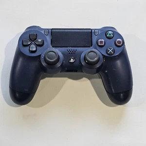 Sony Playstation 4 DualShock 4 Controller Midnight Blue PS4 CUH-ZCT2U UNTESTED - Picture 1 of 4