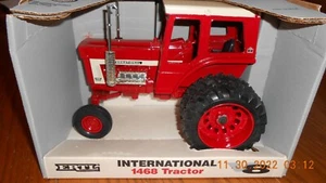 ERTL INTERNATIONAL 1468 DUAL WHEELS V-8 CHROME MUFFLERS 1/16 DIECAST NIB U.S.A. - Picture 1 of 10