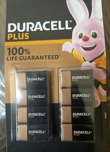Duracell Plus Power 9V Alkaline Batteries - Picture 1 of 2