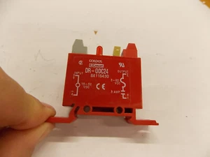 Crouzet Gordos DR-ODC24 SS Relay Output Module In 18-32 vdc Out 3-60 vdc 3A C4 - Picture 1 of 2