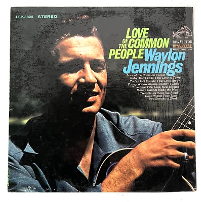 Waylon Jennings ~Love Of The Common People~ Orig. LP/Vinyl In Shrink 1967 ~11 - Image 1 of 4