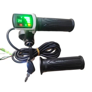 36V/48V E-Bike Drehgriff Universal Elektrofahrrad Scooter Lenker mit LED Display - Picture 1 of 13