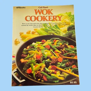 Wok Cookery: How to Use Your Wok Every Day 212 Recipe Cookbook by Ceil Dyer 1977 - Picture 1 of 5
