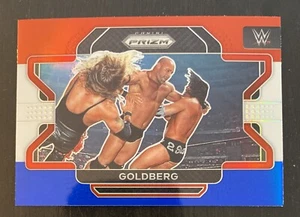 2022 Panini Prizm WWE Goldberg Red White Blue Prizm Parallel #33 - Picture 1 of 2