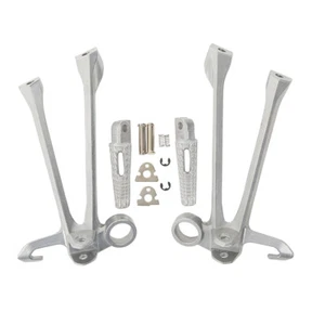 Rear Passenger Foot Pegs Footrest Bracket Set Fit For Suzuki GSXR1000 2009-2011 - Picture 1 of 5