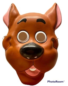 Vtg Scooby Doo Mask Costume Accessory Kids Scooby-Doo Halloween - Picture 1 of 2