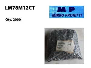 LM78M12CT Ic Reg Ldo 12V .5A TO-220 78M12 LM78M12 -5Pcs (D2) - Picture 1 of 4