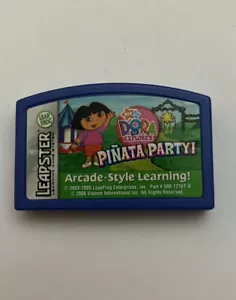 Leapster LeapFrog Arcade Style Learning Games - Dora the Explorer Piñata Party - Picture 1 of 3