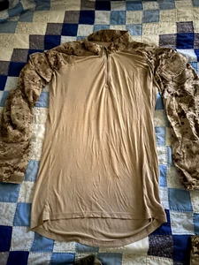 Patagonia Navy Custom Combat Shirt AOR SEAL USA SOCOM Printed Pile LARGE Regular - Bild 1 von 4