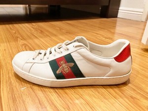 Las mejores ofertas en Parte superior de cuero Gucci Blanco Zapatos  Casuales para hombres | eBay