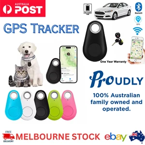 GPS Tracker Kids Pets Wallet Keys Car Alarm Locator Bluetooth Anti Lost Finder - Picture 1 of 29