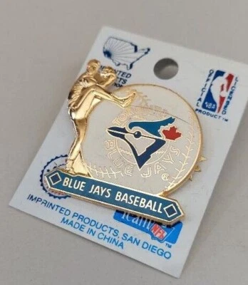 Blue Jays Baseball Toronto Pin 1996 Imprinted Products OOP Vintage Limited 10000 - Image 1 of 4