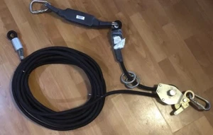 MSA SHL1009060BLK Sure-Line™ Temporäre horizontale Rettungsleine, 60' schwarzes Seil - Bild 1 von 11