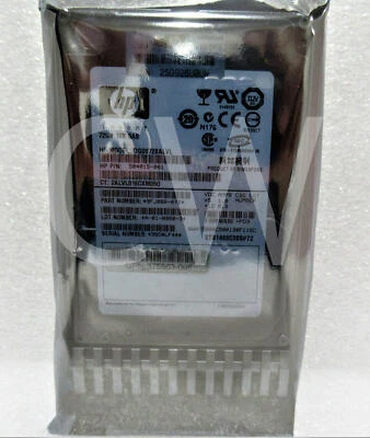 375861-B21 504015-001 HP 72GB 10K RPM 3Gb/s DP 2.5" SAS SERVER HDD Hard Drive - Image 1 of 2