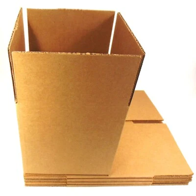 Five (5 in x 5 in x 5in) Corrugated Boxes For $ 9.50 Free shipping - Image 1 of 2