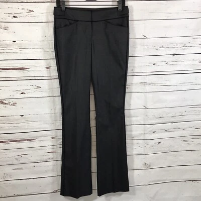 Bebe Pants Women’s Size 2  Gray Flat Front Trousers NWOT - Image 1 of 4