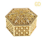 1Pc Creative Plastic Hexagon Candy Box Wedding Vintage Chocolate Gift Treat B Qo