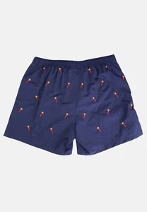 Costume da Bagno Uomo Fantasia Corni Rossi Boxer Mare Pantaloncino Corto - Imagen 1 de 15