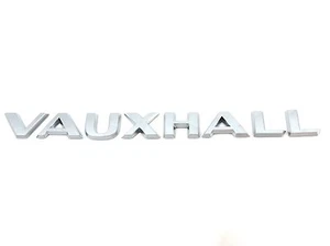 Genuine New VAUXHALL BOOT BADGE For Astra H 04-09 Zafira B 2005+ Vectra C 06-08 - Picture 1 of 2