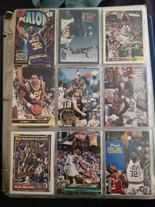 Basketball Vintage Card Lot of 300 + Cards HOFs Rookies & Metal, Fleer 91-97 - Picture 1 of 12