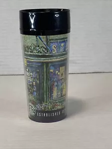 Bicchiere tazza da viaggio Starbucks Grande EST 1971 1° negozio acquerello vintage anni 90 - Foto 1 di 9