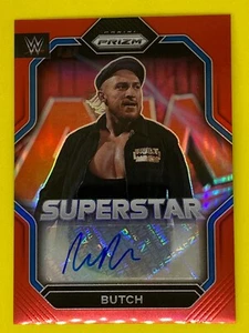 Butch Pete Dunne WWE Prizm 2023 Signed Numbered Parallel 99 Wrestling Auto Card - Picture 1 of 2