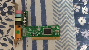 Cmedia CMI8738 4-Channel Audio Controller PCI Sound Card - Picture 1 of 2