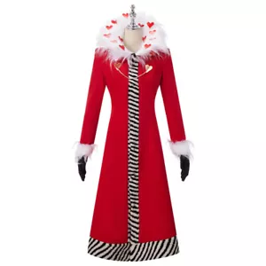 Hazbin Hotel Valentino Disfraz Cosplay Uniforme Rojo Unisex Ropa Halloween - Imagen 1 de 9