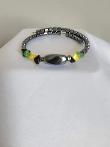 Silver Beaded Bracelet - Picture 1 of 4