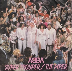 ABBA - Super Trouper - 7" Vinyl 45 Record 1980 (U8) - Picture 1 of 4
