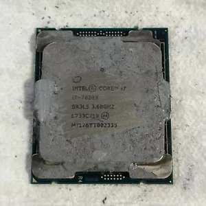 INTEL CORE I7-7820X 3.60GHZ 8-CORES 11MB LGA2066 CPU P/N: SR3L5 - Picture 1 of 2