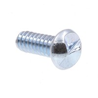 Prime-Line 9027720 Sheet Metal Screw Pack of 100 Zinc Plated Steel One Way 10 X 1-1//2 in