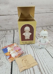 Precious Moments 1983 Ornamento You Have Tocado So Many Hearts In Box S Carnicero - Imagen 1 de 10