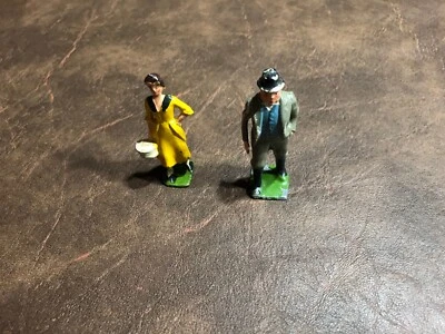 Vintage Barclay Cast Iron Lead MetP re War Lead Metal Figurines-Barclay - Image 1 of 4