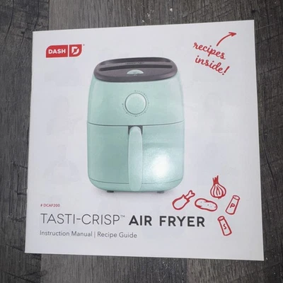 Freidora de aire crujiente Dash Tasti SOLO MANUAL Foto 1 de 2