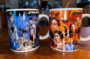 2 Star Wars Kaffeetassen Galerie Return of the Jedi + & Prequel - lesen - Bild 1 von 10