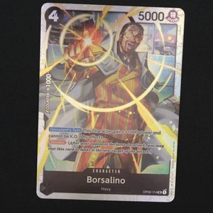 Borsalino (Reprint) Premium Booster -The Best One Piece OP02-114 SR FOIL NM - Picture 1 of 6