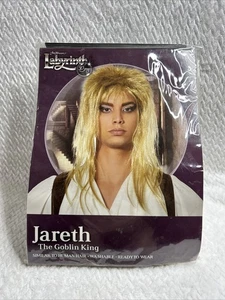 Parrucca Jareth Labyrinth Adulto Nuova In Confezione - Foto 1 di 3