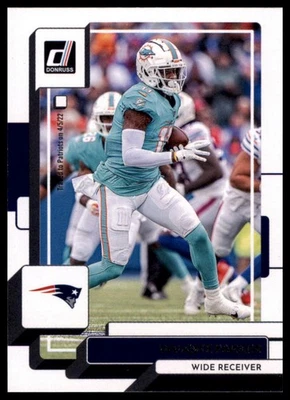 DeVante Parker 2022 Donruss #122 New England Patriots - Image 1 of 2