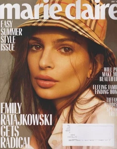 Marie Claire June 2018 Emily Ratajkowski Gets Radical, Easy Summer Style, Tiffan - Picture 1 of 1