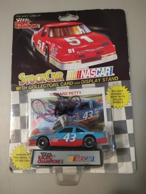 Stockcar autografado Richard Petty Racing Champions com cartão de colecionador - Imagem 1 de 4