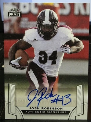 2015 Leaf Draft #BA-JR4 Josh Robinson Autographs Auto - Image 1 of 2