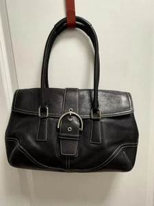 Coach Flap Satchel - Picture 1 of 8